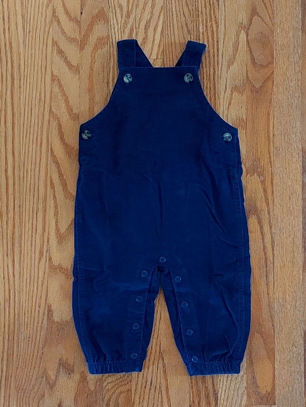 Carter's Navy Blue Corduroy Overalls - Size 3-6 Months